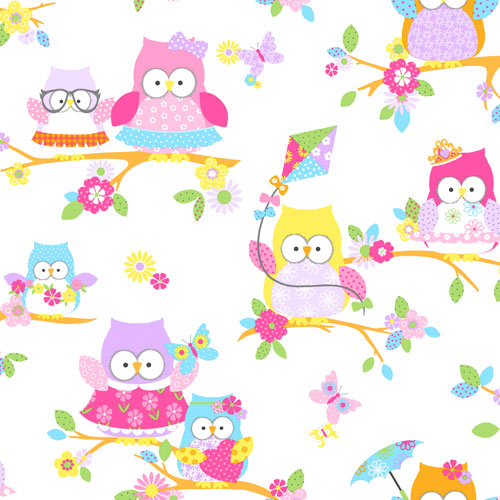 100115 Olive the Owl tapete