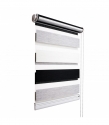 301 Roller blinds / white gray black