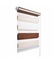 302 Roller blinds / white gray brown