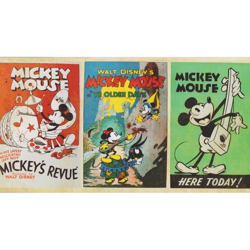 90-047 Mickey Vintage Бордюр