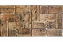 PVC panel TP10017656 Logs Pine Felling