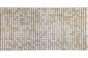 PVC panel TP10009499 Mosaic brown with patterns