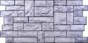 PVC panel Stone cut grey