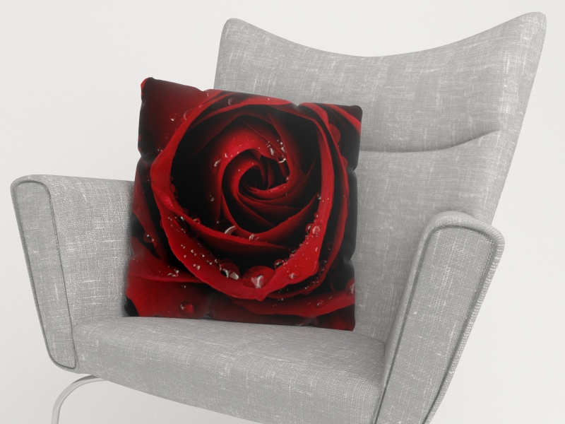 Pillowcase Red Rose