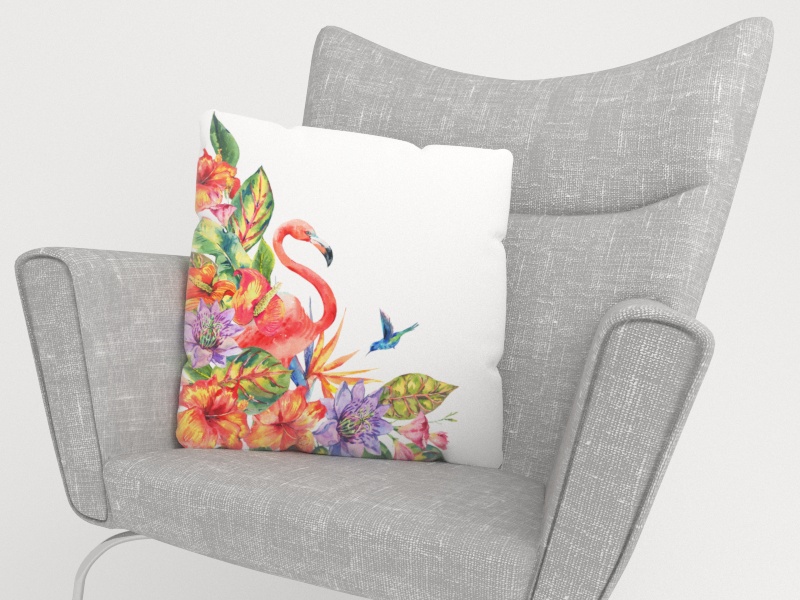 Pillowcase Tropical Flamingo