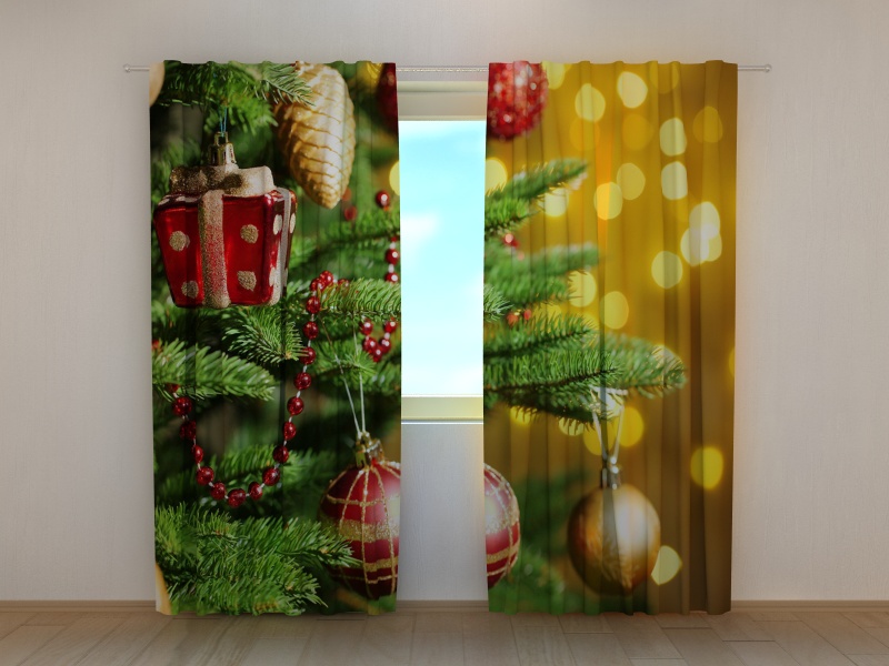 Photo curtains Christmas Toys