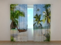 Photo curtains Pirates Island