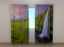 Photo curtains Iceland Stunning Landscape