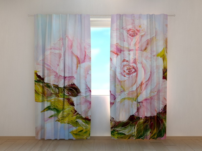 Photo curtains Tenderness