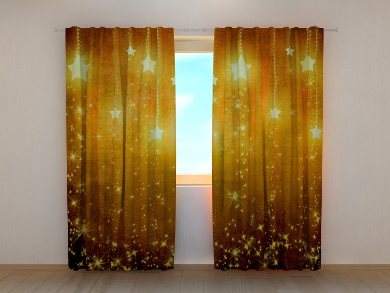 Photo curtains New Year