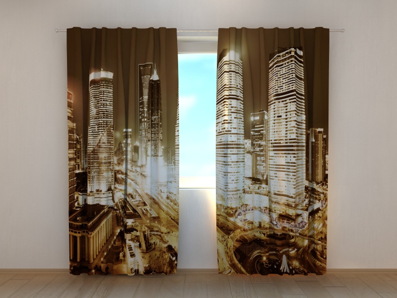 Photo curtains City 6