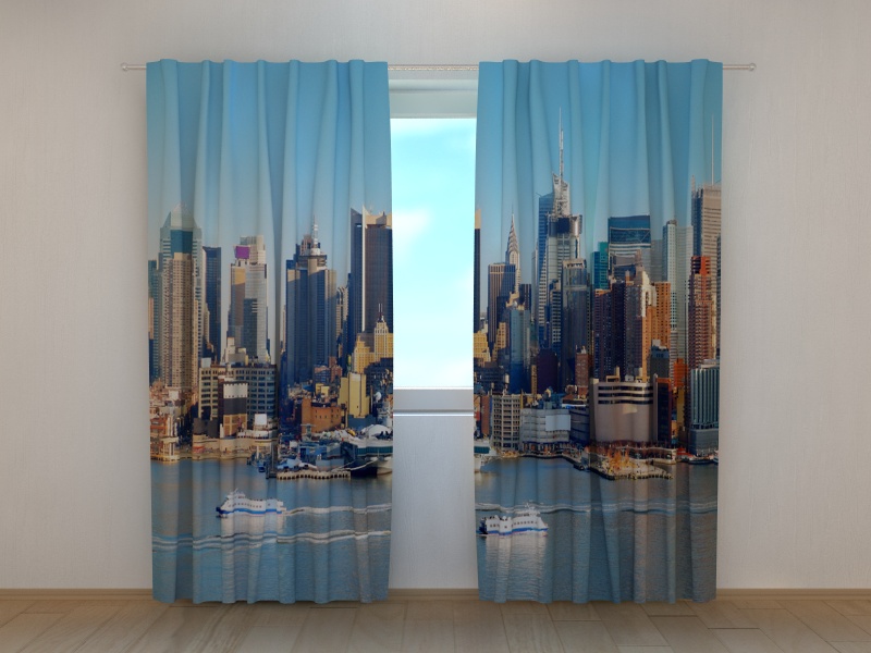Photo curtains City Harbor 2