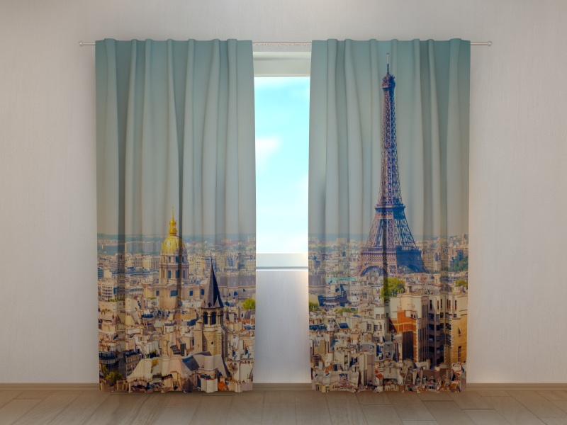 Photo curtains Morning in Paris