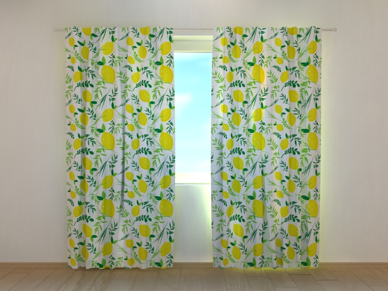 Photo curtains Lemonella
