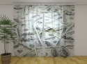 Photo curtains Dollars