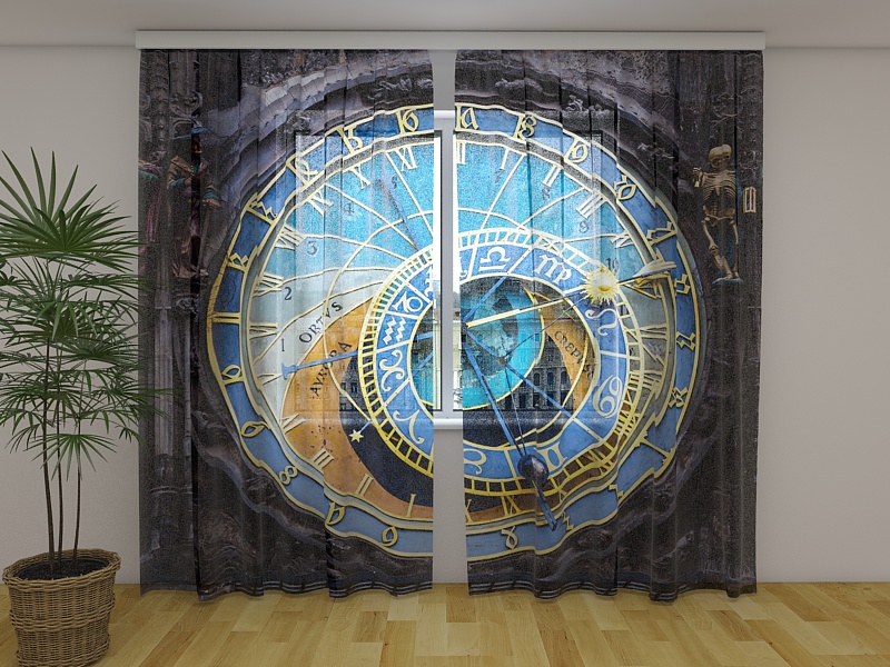 Photo curtains Old Prague Astronomical Clock