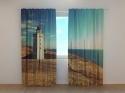 Photo curtains Lighthouse on the coast of Denmark