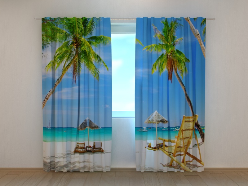 Photo curtains Wonderful Place