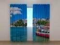 Photo curtains At the Greek Coast
