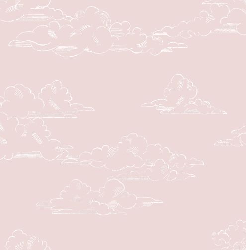 108556 Vintage Cloud Pink tapete