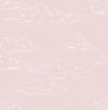 108556 Vintage Cloud Pink tapete
