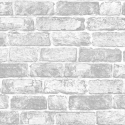 102835 White Brick Wall oбои