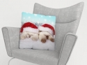 Pillowcase Christmas Kittens