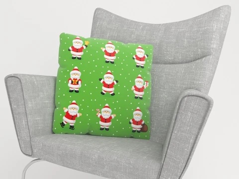 Pillowcase Funny Santas