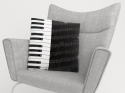 Pillowcase Piano Keys