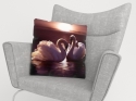 Pillowcase Swans