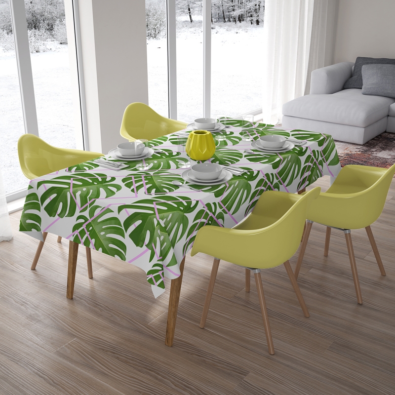 Tablecloth Tropical Palm Leaves
