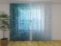 Photo curtains Blue Mandala