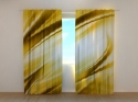 Photo curtains Modern Golden Abstraction