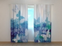 Photo curtains Blue Butterfly