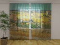 Photo curtains Harvest at La Crau Vincent van Gogh