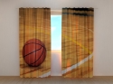 Photo curtains Basketball