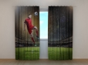 Photo curtains Footballer