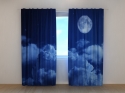 Photo curtains Moon