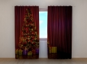 Photo curtains Christmas Tree 1