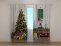Photo curtains Christmas Tree with Gifts