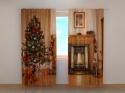 Photo curtains Fireplace