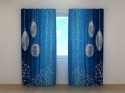 Photo curtains Silver Christmas Decoration