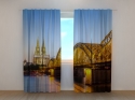 Photo curtains Evening Cologne