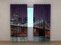 Photo curtains Brooklyn Bridge