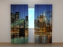 Photo curtains Manhattan Bridge 2