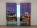 Photo curtains Manhattan Bridge 3