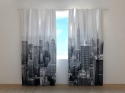 Photo curtains New York in Black and White