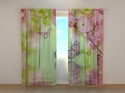 Photo curtains Butterflies in Spring