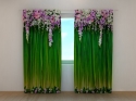 Photo curtains Flower Lambrequins