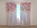 Photo curtains Flower Lambrequins Pink Beauty